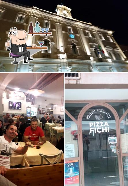 Questa è la immagine che raffigura la interni e esterno di PIZZA E FICHI