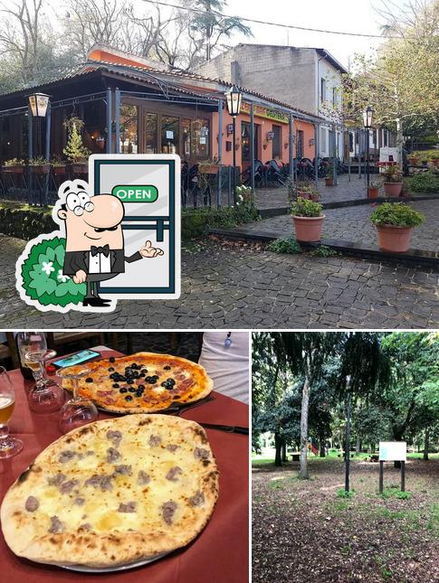 Bar Pizzeria Griglieria da Francesco si caratterizza per la esterno e pizza