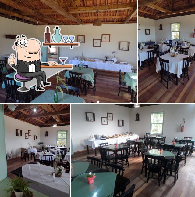 O interior do Casa Harter - Café Colonial