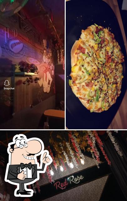 See the pic of Red Rose Cafe