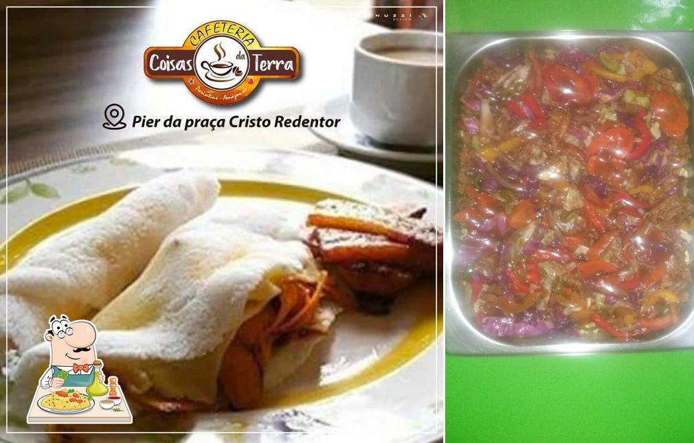 Comida em Cafeteria Coisas da Terra