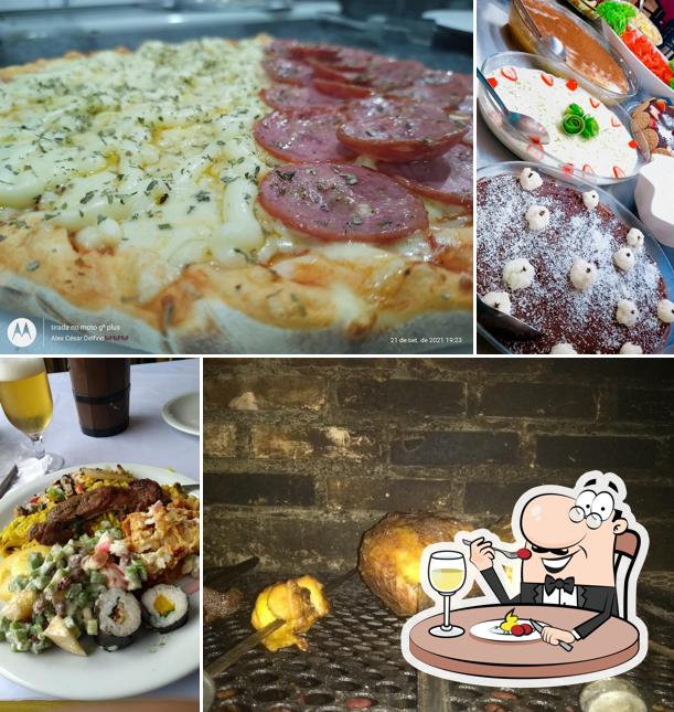 Comida em Churrascaria e Pizzaria Stylu's Grill