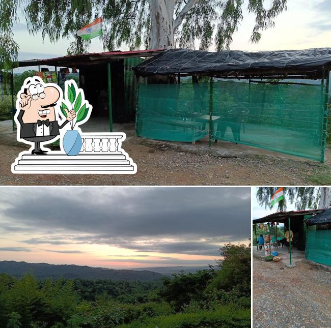 Sunset view tea shop