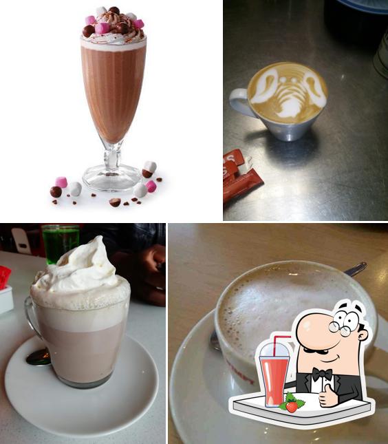 Wimpy propose une variété de boissons