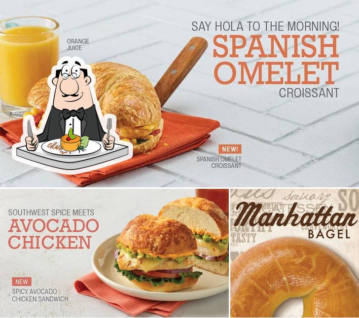 Manhattan Bagel in Edison Restaurant menu and reviews