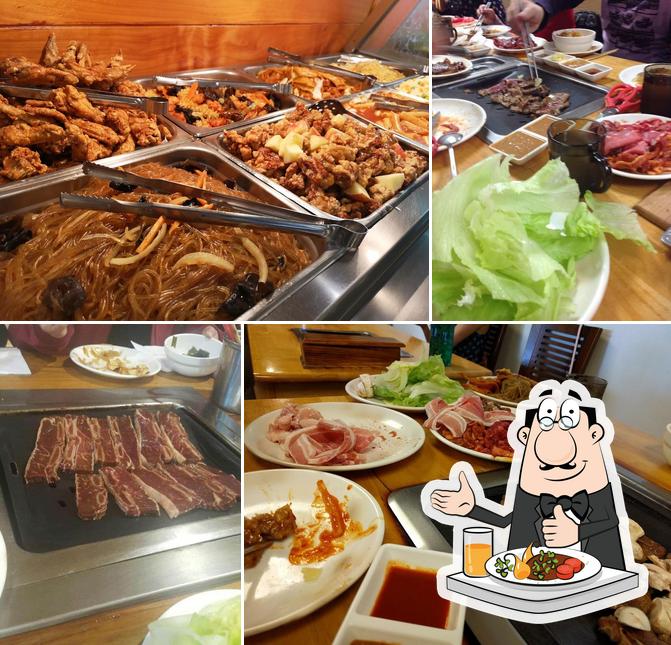 Еда в "Dak Hanmari Korean BBQ"
