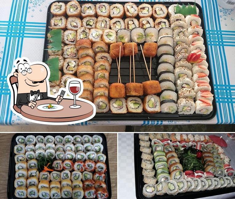 Platos en Sushi Gohan Japanese Food