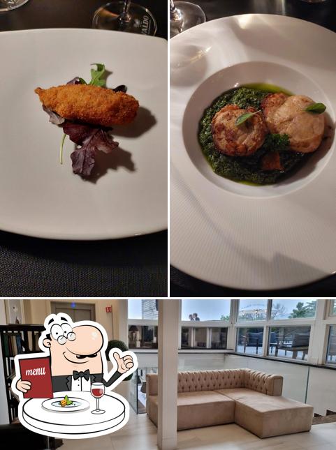 Questa è la immagine che mostra la cibo e interni di ERRE - Restaurant & Rooftop