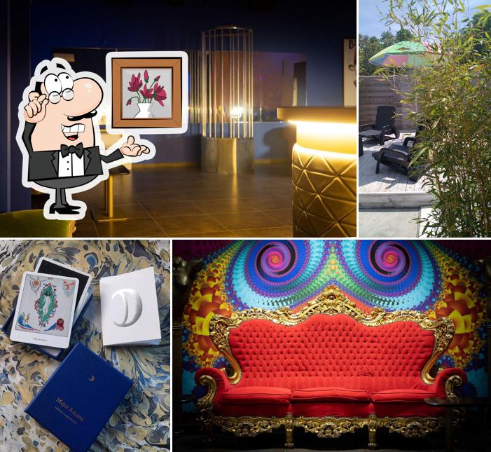 Dai un'occhiata agli interni di Bizarre Club Privé