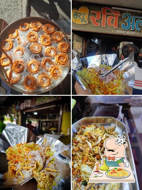 Food at New Ravi Alpahar