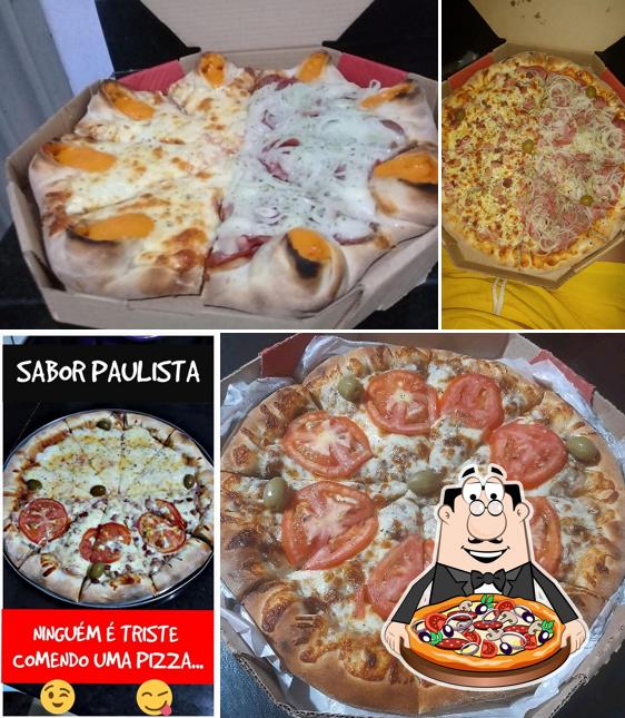 Experimente diversos tipos de pizza