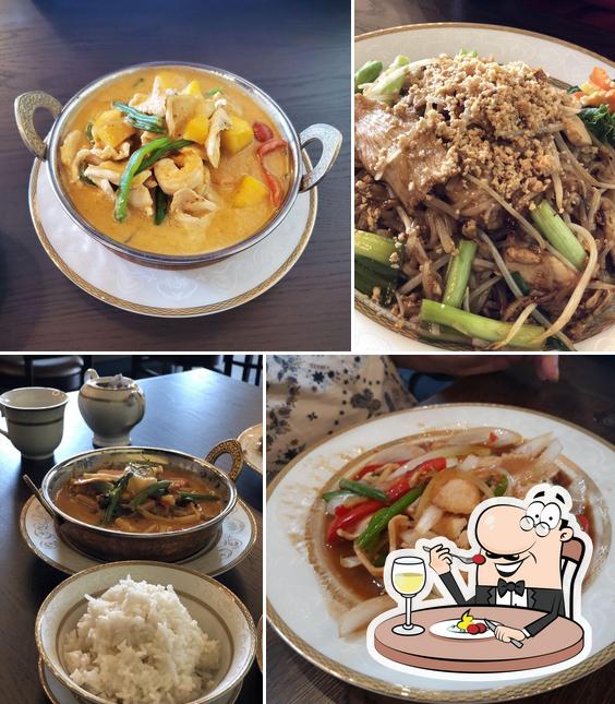 Food at Thai Nine Restaurant