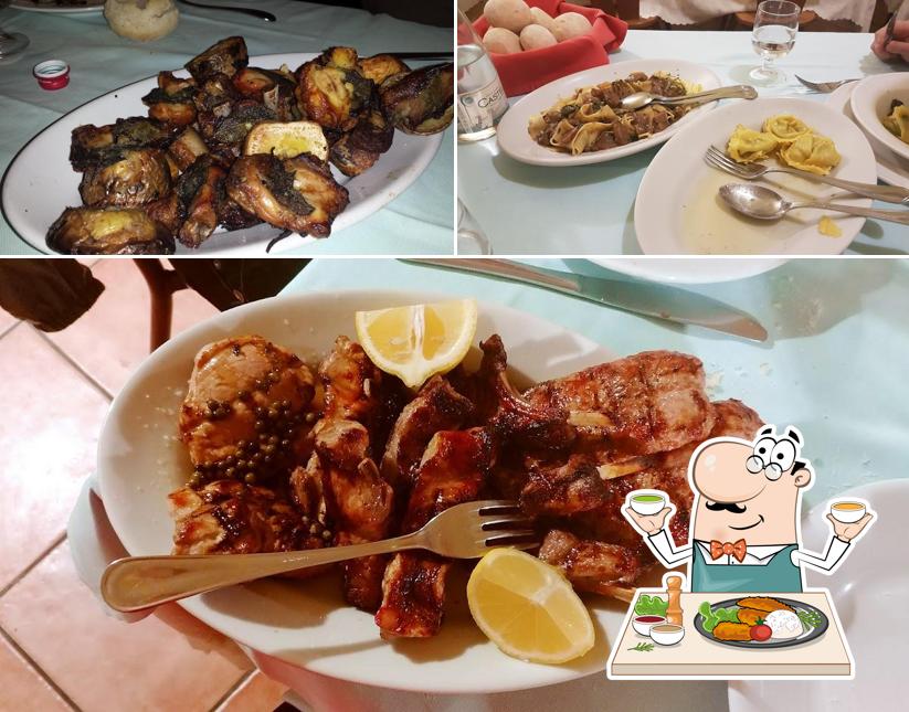 Cibo al Trattoria La Sosta