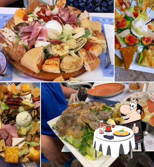 Piatto di formaggi al Blubar Bistrot