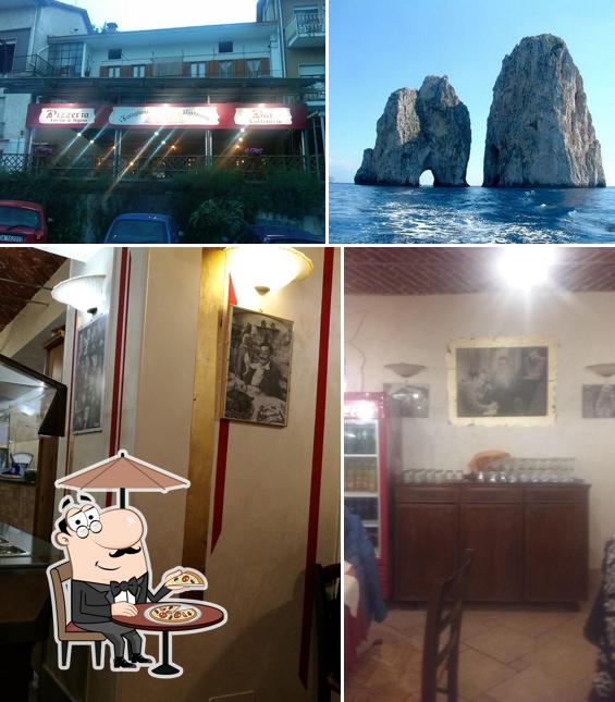 The picture of exterior and interior at Ristorante I Faraglioni