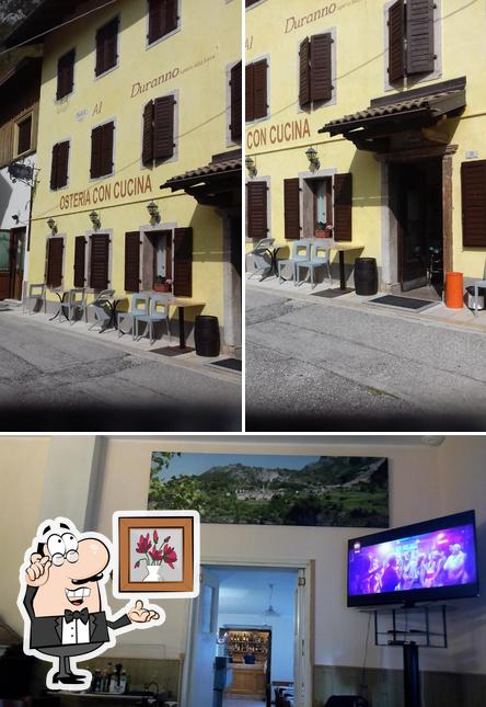 Gli interni di Albergo Duranno