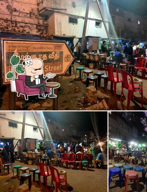 The interior of Famous Fresh Fish Fry