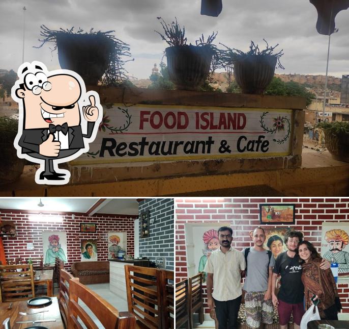 Look at this photo of Food Island restaurant and cafe