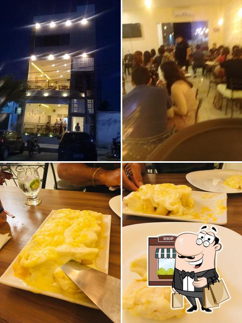 O exterior do Gran caffe