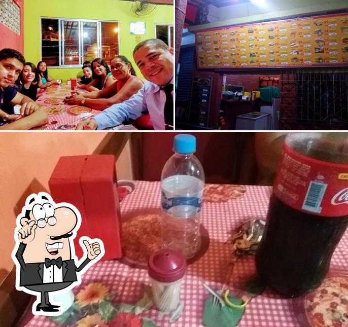 O interior do Pizzaria e Lanchonete Point do Carlinho