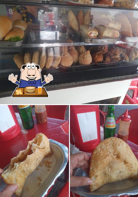 Esta é a imagem apresentando comida e interior a Bar do Rafa