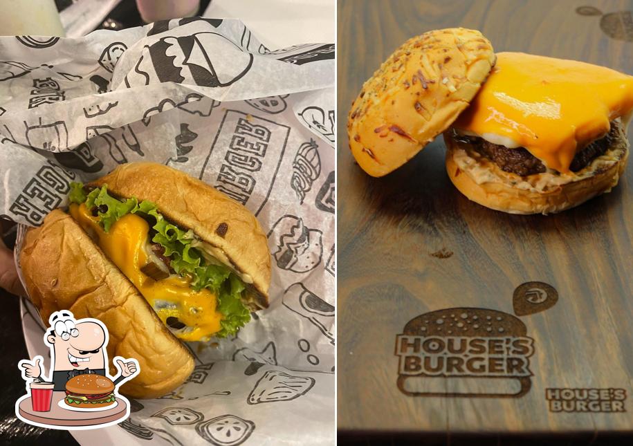 Os hambúrgueres do House's Burger irão saciar uma variedade de gostos