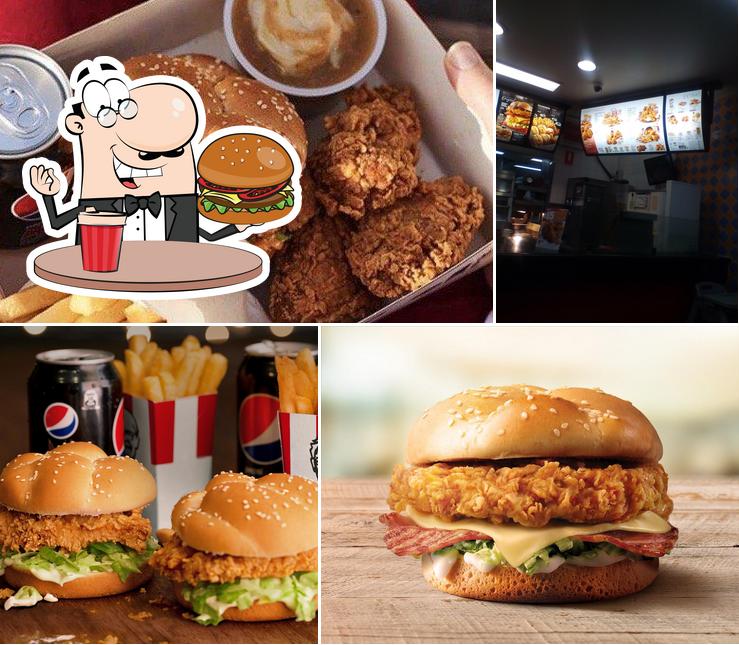 Comida rápida KFC Glen Innes, Glen Innes Carta del restaurante y