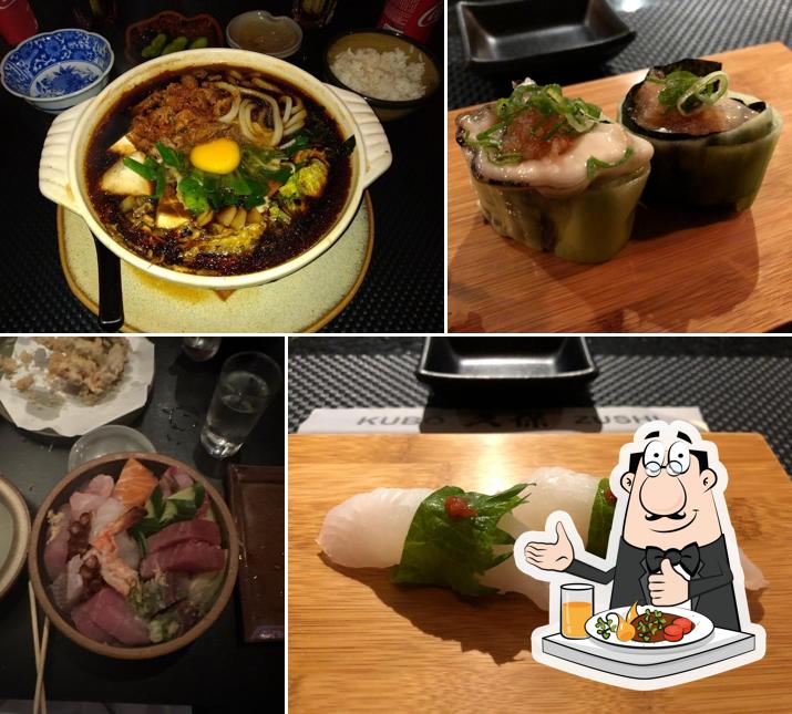 Platos en Kubo Zushi
