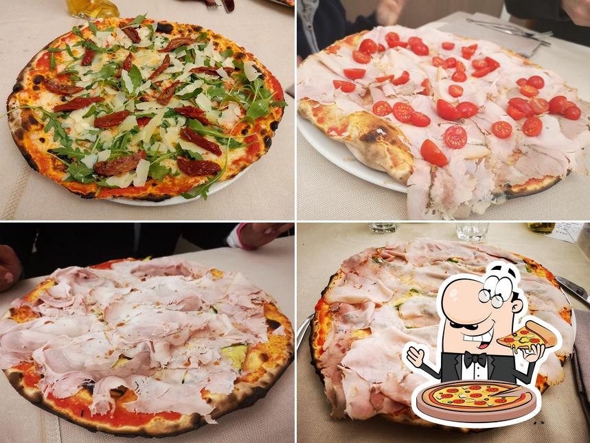 Scegli tra le svariate varianti di pizza