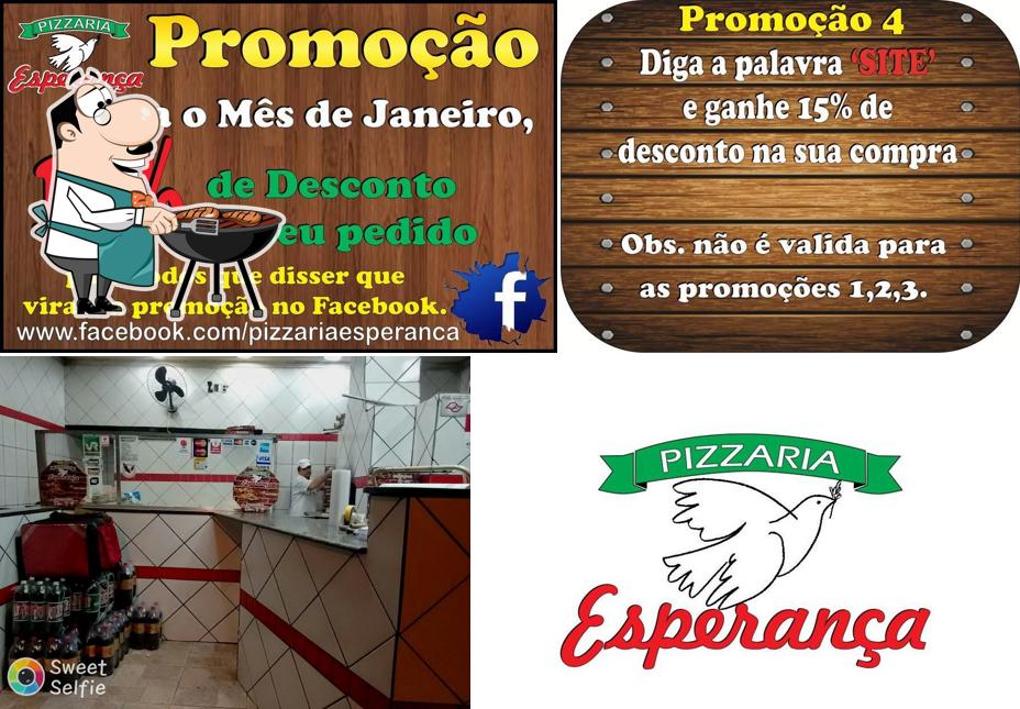 Here's a picture of Pizzaria Esperança