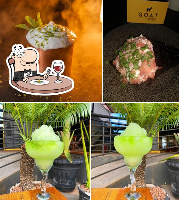 Mousse de chocolate em GOAT DECK BAR