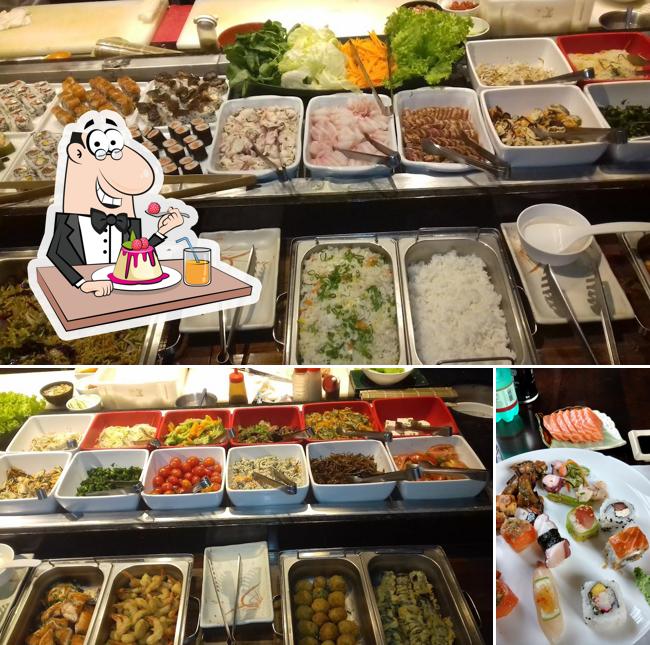 SushiArte provê uma seleção de sobremesas