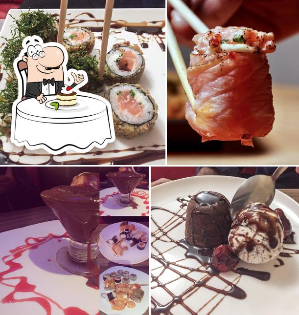 Sushi Motto Culinária Japonesa e Chinesa oferece uma seleção de pratos doces
