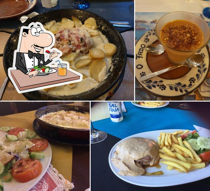 Food at Restaurante O’Fado