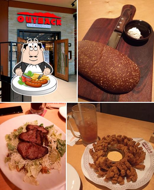 Comida em Outback Steakhouse