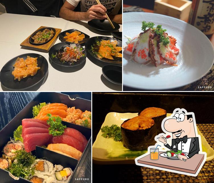 Platos en Restaurante Sapporo