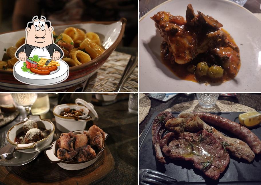 Platti al Trattoria Runcune