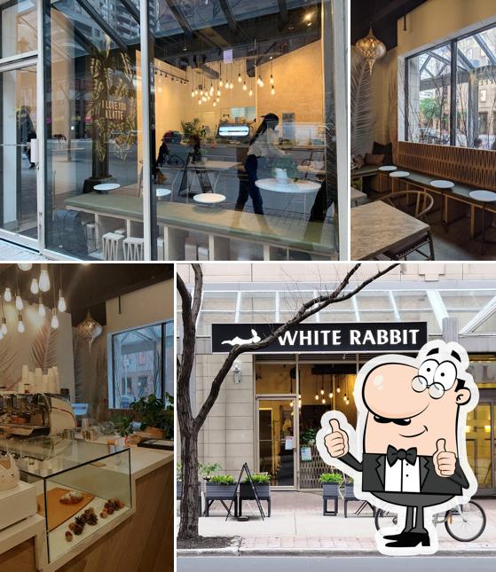 Here's a picture of White Rabbit Caffe
