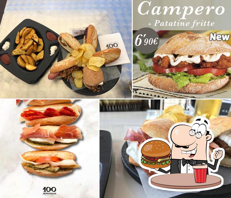 Prova un hamburger a 100 Montaditos