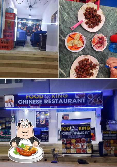 Food at Food King Restaurant