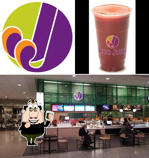 Jugo Juice sert un nombre de boissons