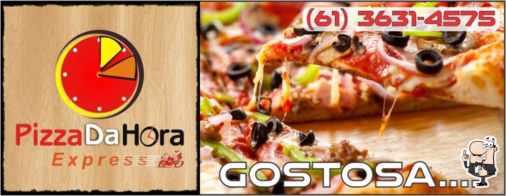 See this pic of Pizza da Hora Express