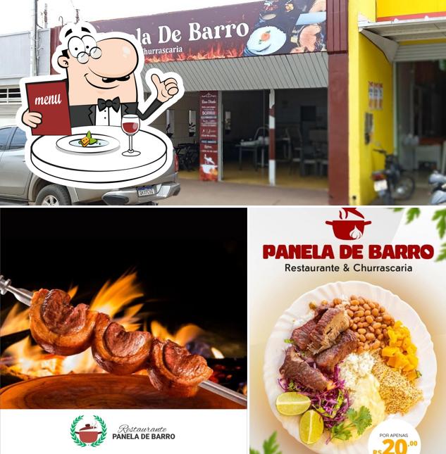 RESTAURANTE E CHURRASCARIA PANELA DE BARRO - Menu do restaurante ...