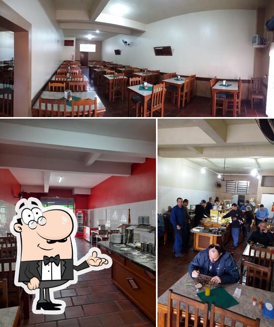 O interior do Restaurante do Mineiro