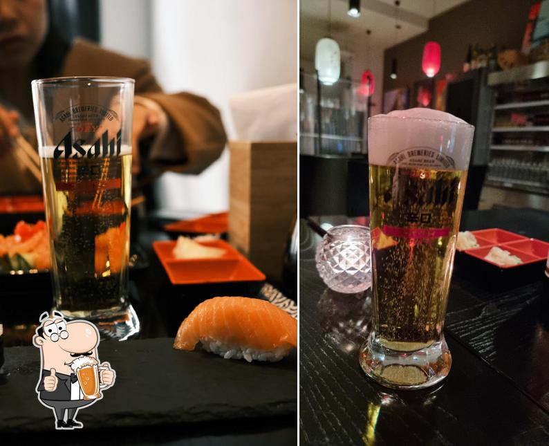 Yokozuna Sushi te ofrece gran variedad de cervezas