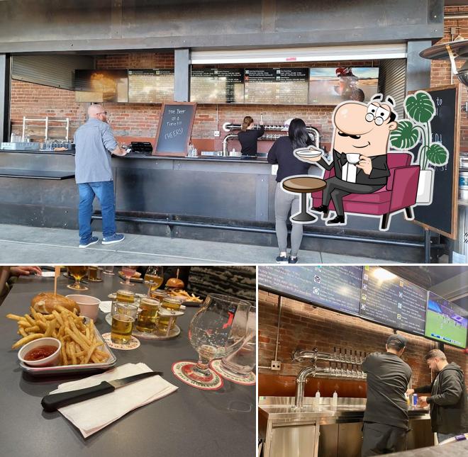 The interior of Dust Bowl Brewing Co. Old Town Tap House