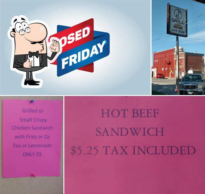 H&H TJ's Family Diner, 719 S 9th St in Humboldt Restaurant menu and