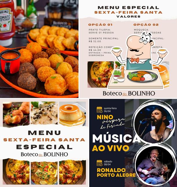 Comida em Boteco do Bolinho