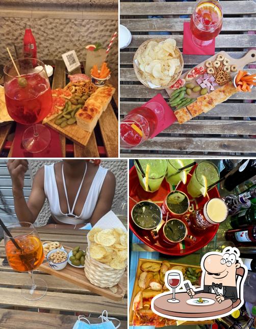 Cibo al Lucky Bar