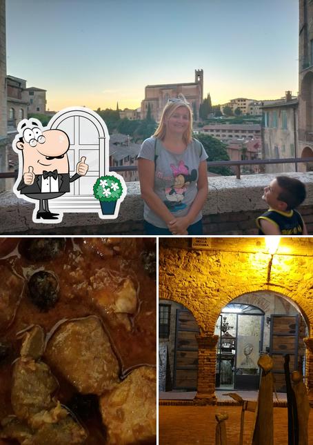 Guarda la immagine che mostra la esterno e cibo di Ristorante Il Ghibellino